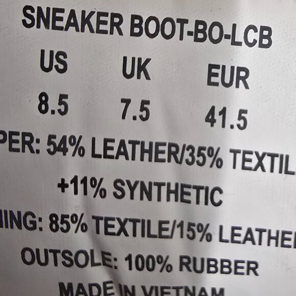 Polo Ralph Lauren Black Nubuck Canvas Sneaker Boot Men's Sizes NEW Quiet Luxury - Picture 9 of 10